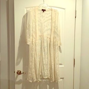 Lace cardigan